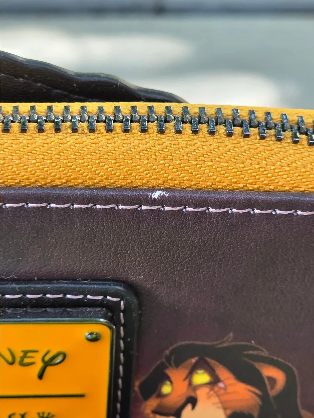 Loungefly Disney The Lion King Scar & Simba Zip Wallet